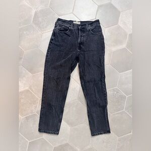 Everlane 90s Cheeky Black Denim Jeans